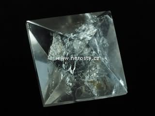 rock crystal, octahedron