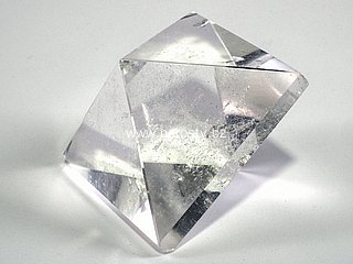 rock crystal, octahedron