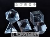 rock crystal, platonic solid