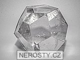 rock crystal, dodekaedr